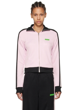GANNI Pink Sporty Track Jacket