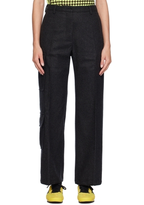 Wales Bonner Gray Reverb Trousers