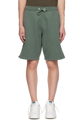 AMI Paris Green Ami de Coeur Shorts