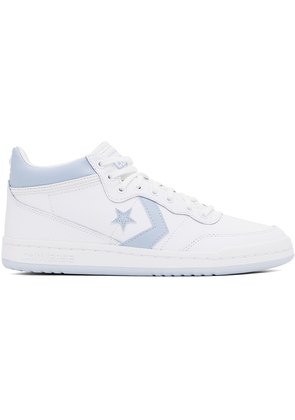 Converse White & Blue CONS Fastbreak Pro Leather & Nylon Sneakers