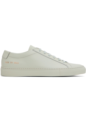 Common Projects Green Original Achilles Low Sneakers