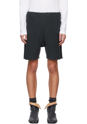 Maison Margiela Gray Raw Edge Shorts