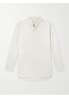Kaptain Sunshine - Button-Down Collar Cotton Oxford Shirt - Men - Neutrals - 1