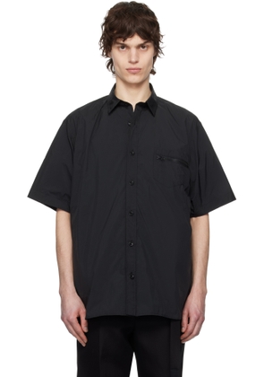 sacai Black Ripstop Shirt