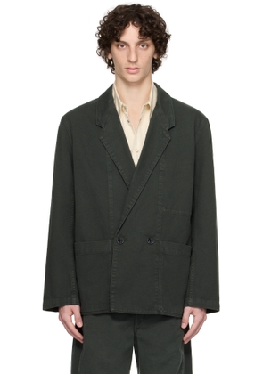 LEMAIRE Gray Workwear Denim Blazer