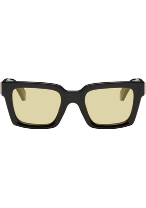 Off-White Black & Yellow Clip-On Sunglasses