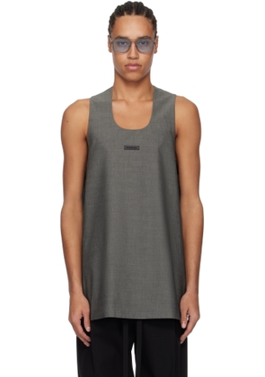 Fear of God Gray Oxford Tank Top