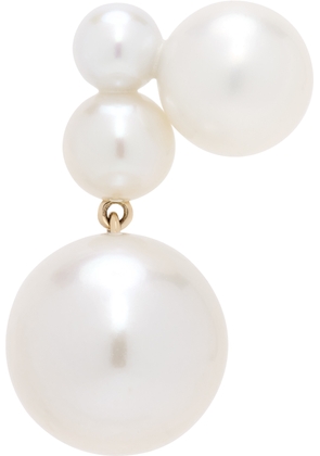 Sophie Bille Brahe Gold Stella Perle Single Earring