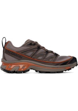 Salomon Brown & Orange Xt-6 Expanse Sneakers
