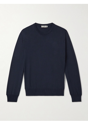 Canali - Cotton Sweater - Men - Blue - IT 46