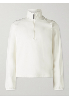 Aztech Mountain - Ajax Slim-Fit Stretch-Jersey Zip-Up Ski Base Layer - Men - White - S