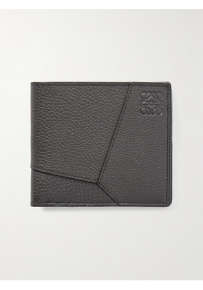 LOEWE - Puzzle Edge Full-Grain Leather Billfold Wallet - Men - Gray