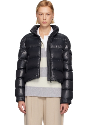 Moncler Black Petra Short Down Jacket