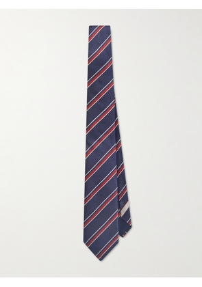 Valentino Garavani - 7cm Printed Silk-Twill Tie - Men - Blue