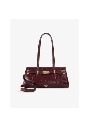 Womens Dune Depend Leather Shoulder Bag