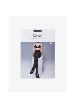 Womens Wolford Velvet 66 Leg Support Stretch-Woven Tights