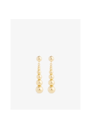 Womens Lie Studio Rebecca 18ct Gold-Plated Sterling-Silver Drop Earrings