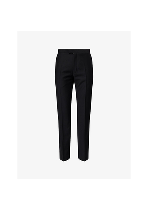 Mens Oscar Jacobson Denz Tuxedo Wool Trousers
