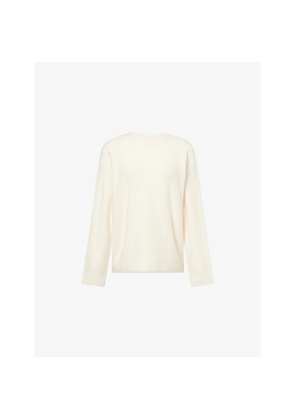 Womens Vince Relaxed-Fit Round-Neck Cashmere Jumper
