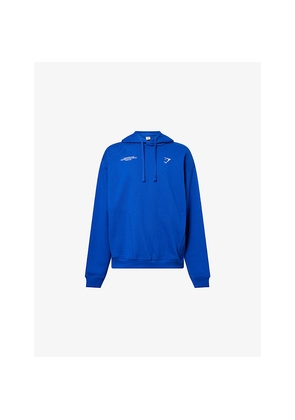 Mens Gymshark Conditioning Club Logo-Print Cotton-Blend Hoodie