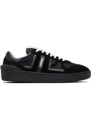 Lanvin Black Clay Mesh Sneakers