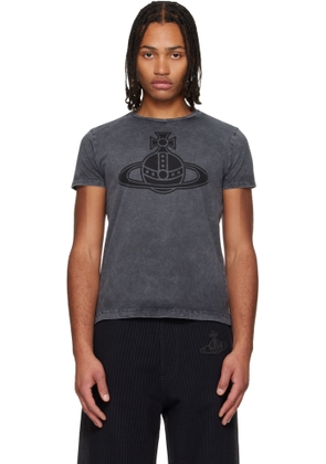 Vivienne Westwood Gray Paris Orb Peru T-shirt