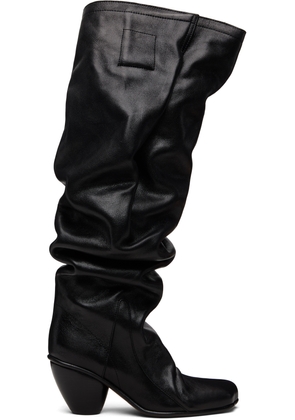 Vivienne Westwood Black River Tall Boots