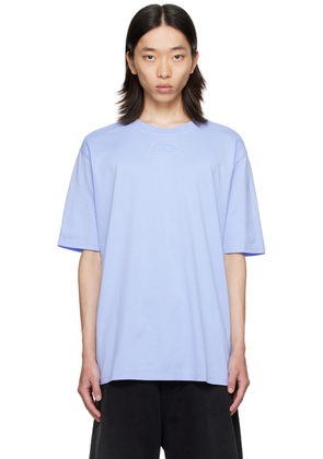 Lanvin Blue Logo Patch T-Shirt