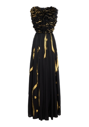 Ulla Johnson Byzantine Ruffled Silk Gown - Moda Operandi