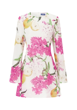 Leo Lin Suzanne Linen-Blend Mini Dress - Moda Operandi