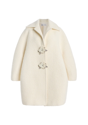 Oscar de la Renta Oversized Bouclé-Tweed Coat - Moda Operandi