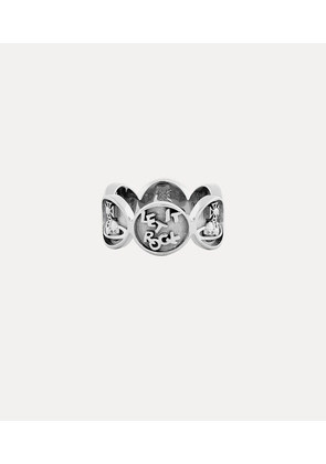 Vivienne Westwood Ari Ring Platinum Silver Unisex