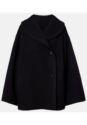 The Row Temur virgin wool peacoat