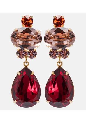 Jennifer Behr Catherine gold-plated drop earrings