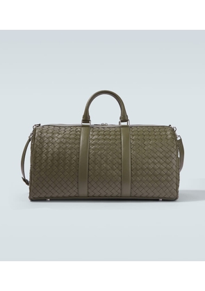 Bottega Veneta Intrecciato leather duffel bag