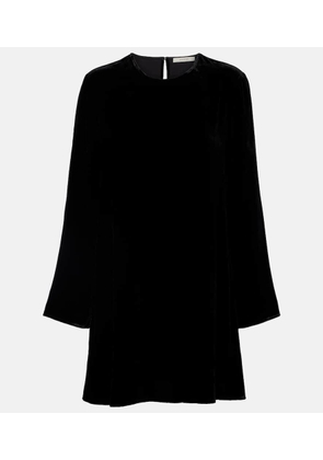 Asceno Larissa velvet minidress