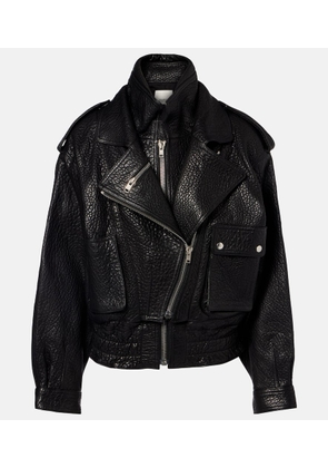 Isabel Marant Aneli leather biker jacket