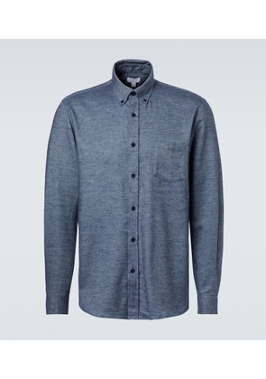 Sunspel Cotton flannel shirt