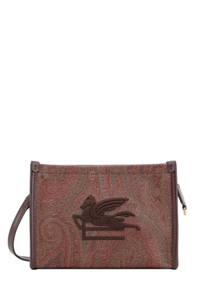 Etro Arnica Medium Pouch With Pegasus