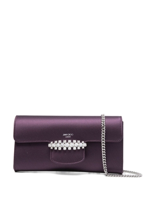 Jimmy Choo Bing Satin Wallet On Chain