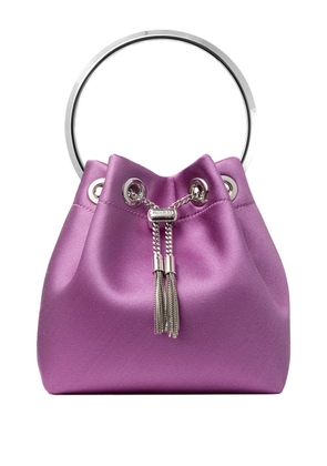 Jimmy Choo Bon Bon Leather Bucket Bag