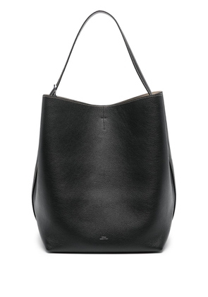 Totême Leather Belted Tote Bag