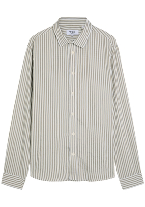 Wax London Shelly Striped Woven Shirt - White - S