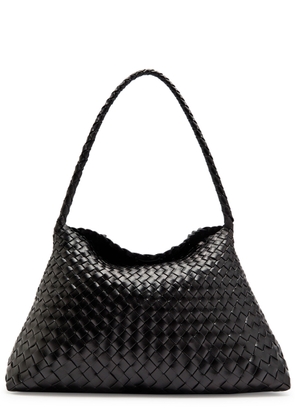 Dragon Diffusion Santa Maria Woven Leather Shoulder bag - Black - One Size