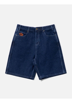 SPIDER DENIM SHORTS