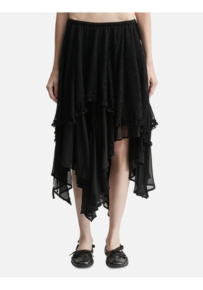 Boho Lace Long Skirt