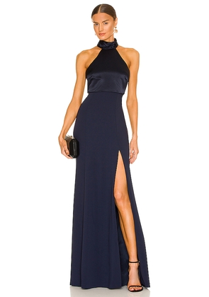 Cinq a Sept Alexandra Gown in Navy. Size 0. Also in 12.