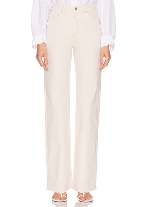 Citizens of Humanity Annina Wide Leg Jeans in Ivory. Size 31. Also in 32, 33.