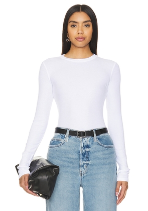 COTTON CITIZEN Verona Crew Shirt in White. Size XS. Also in L, M.