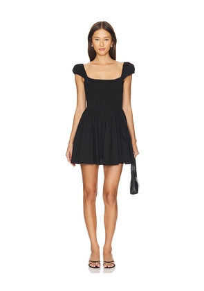 CAROLINE CONSTAS Tarah Mini Dress in Black. Size S. Also in M.